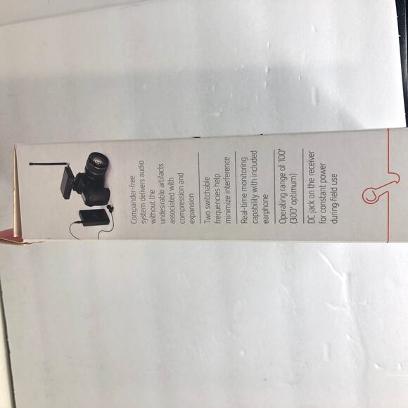 Polsen Camera Mountable VHF Wireless System CAM-2W-G1 FM - Picture 4 of 11